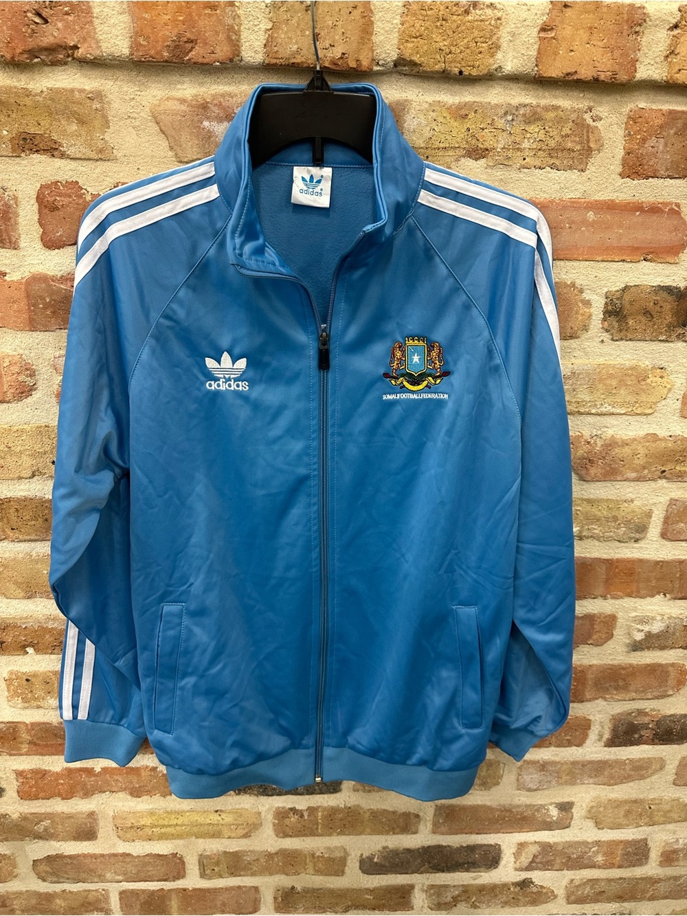 ADIDAS Lightweight Somali Football Federation Full Zip Jacket.